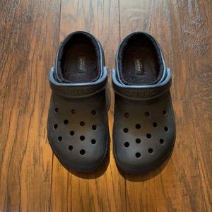 Fur-lined Crocs Clogs